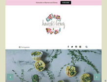 Tablet Screenshot of harvestandhoney.com